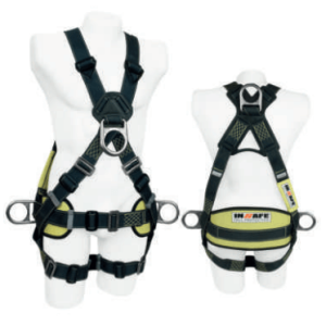 Arnés 4 Argollas En Kevlar Con Soporte Lumbar